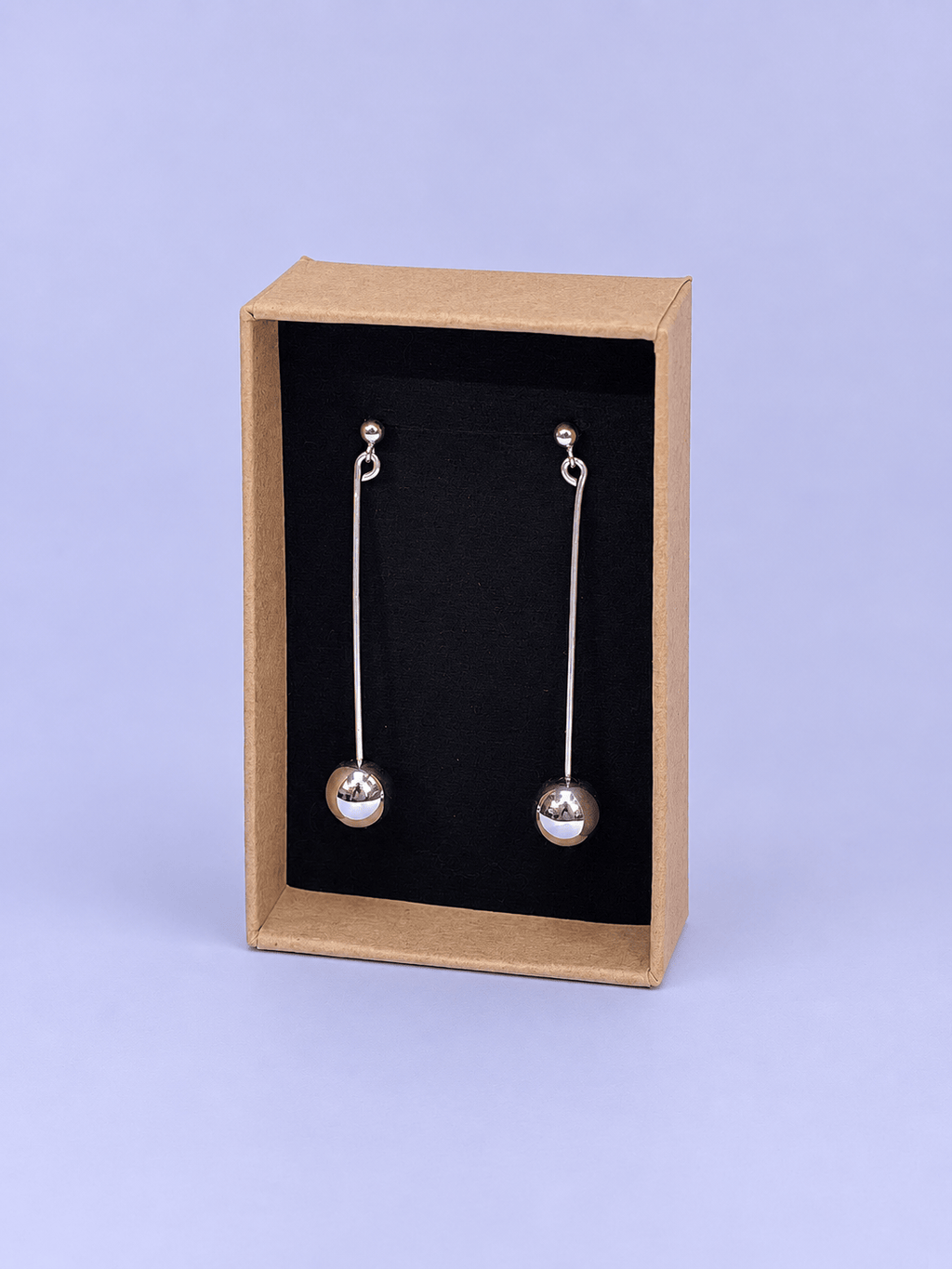 Omen #9 - Hematite Dangle Earrings