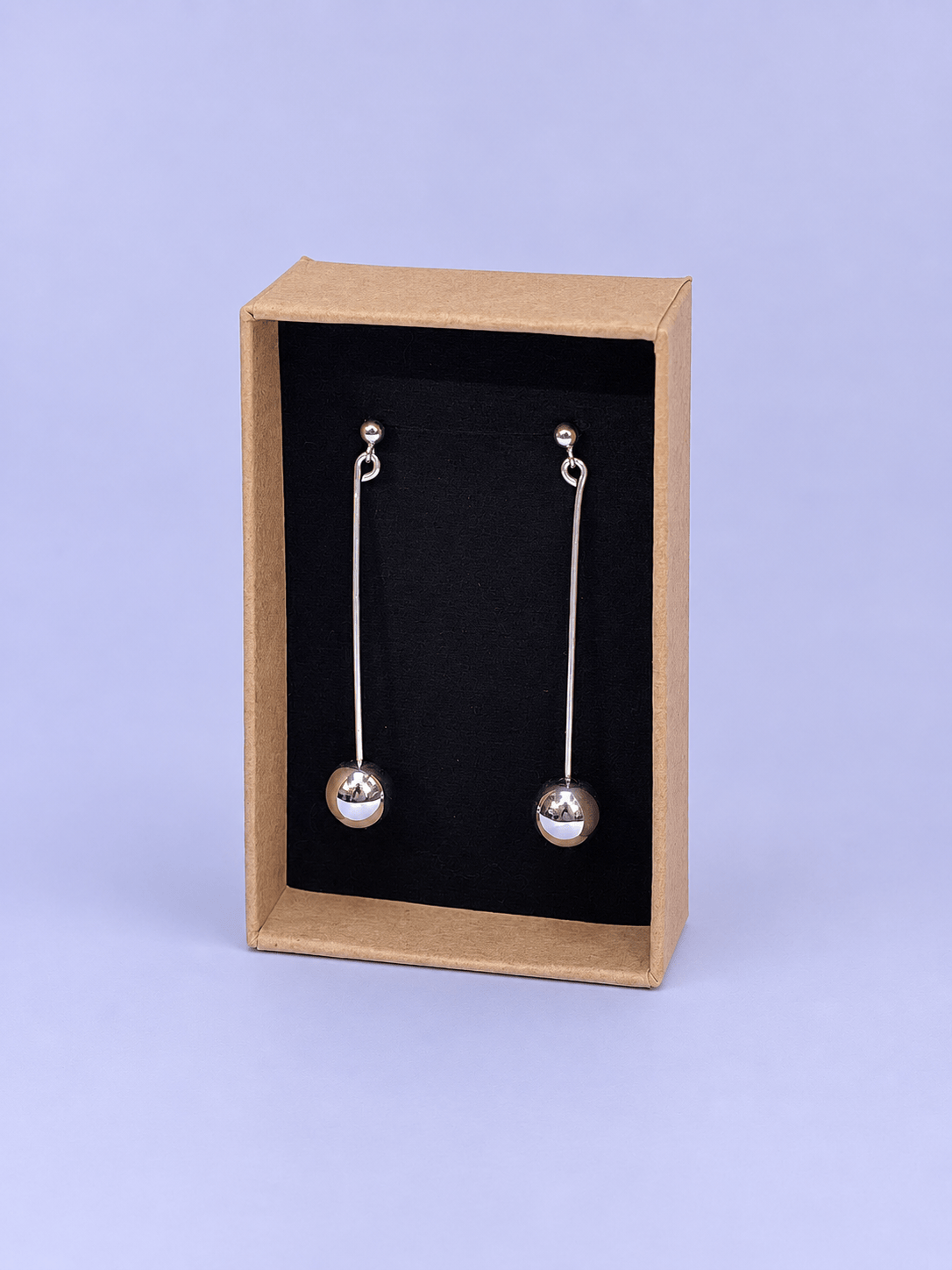 Omen #9 - Hematite Dangle Earrings