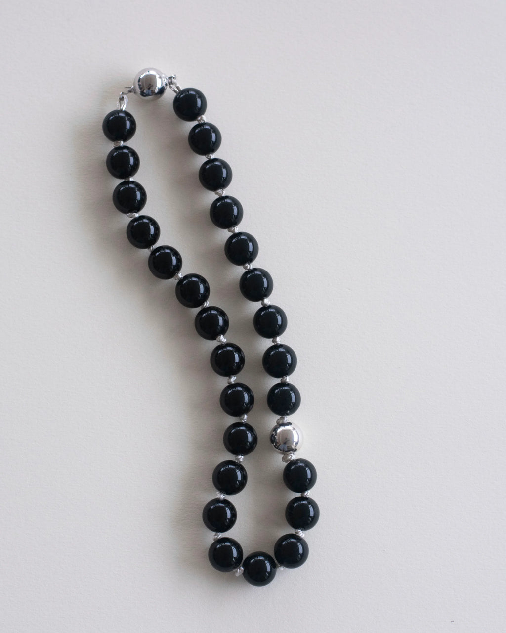 C -ET- C BEAT002 - Onyx Beaded Necklace
