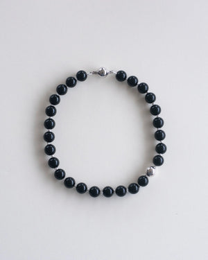 C -ET- C BEAT002 - Onyx Beaded Necklace