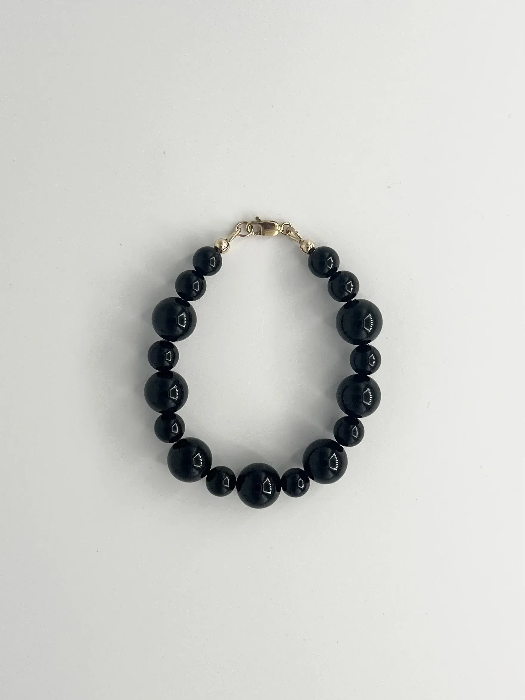 C -ET- C Delphi 006 - Onyx Beaded Bracelet