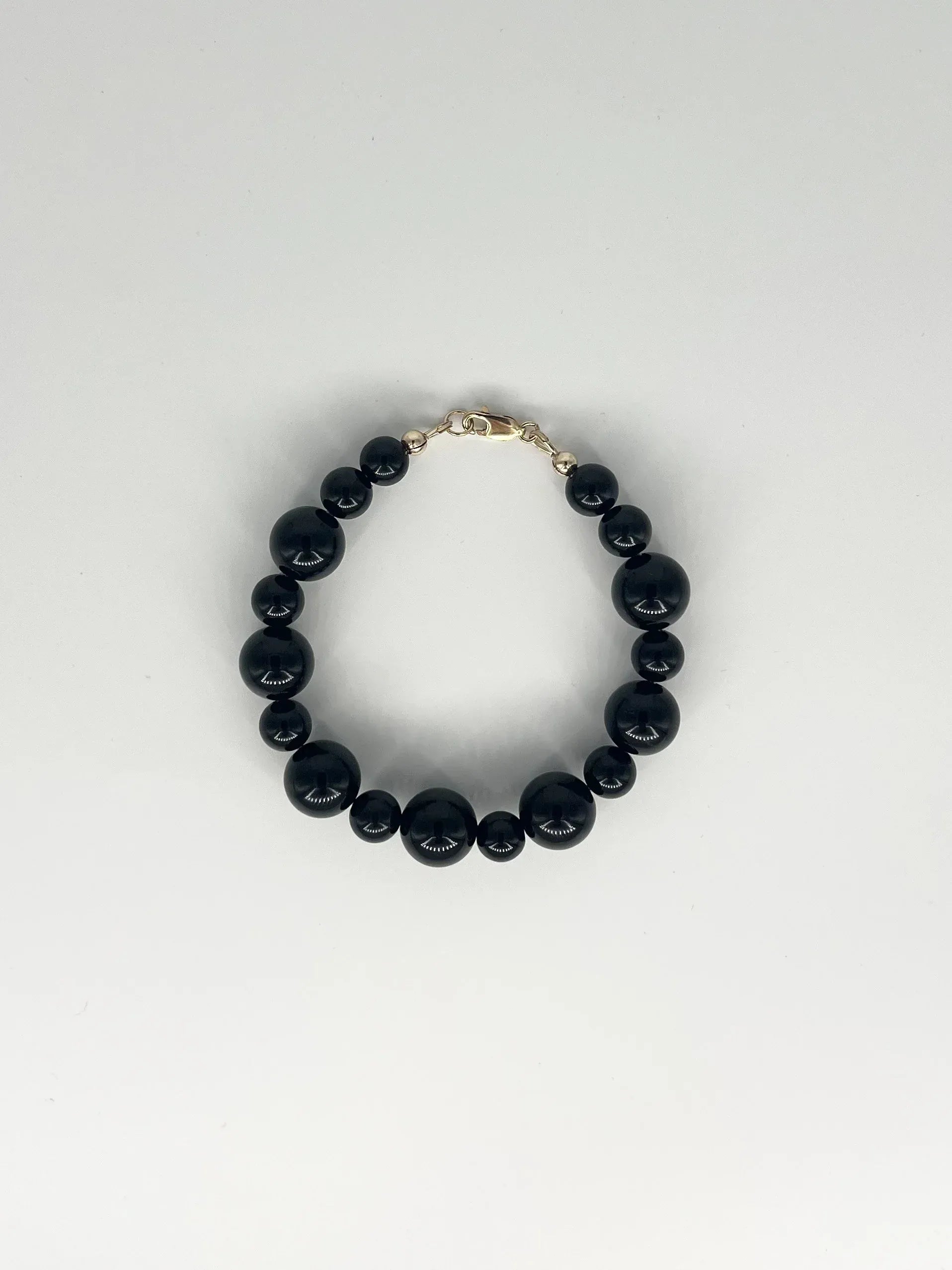 C -ET- C Delphi 006 - Onyx Beaded Bracelet
