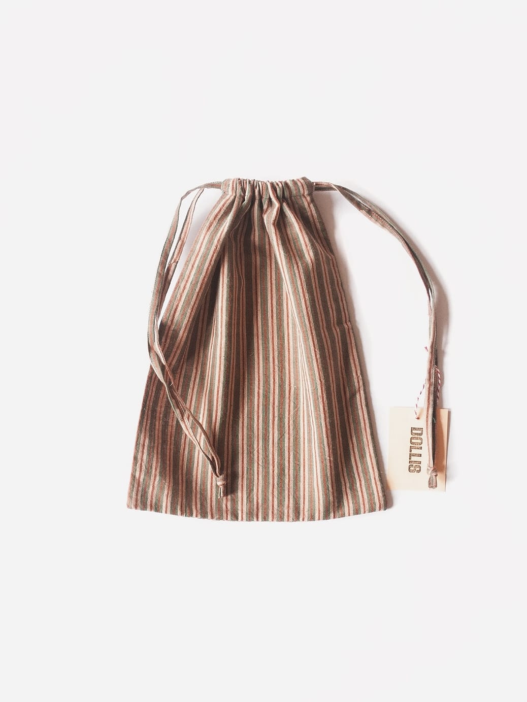 C -ET- C HANDBAG Striped Drawstring Bag