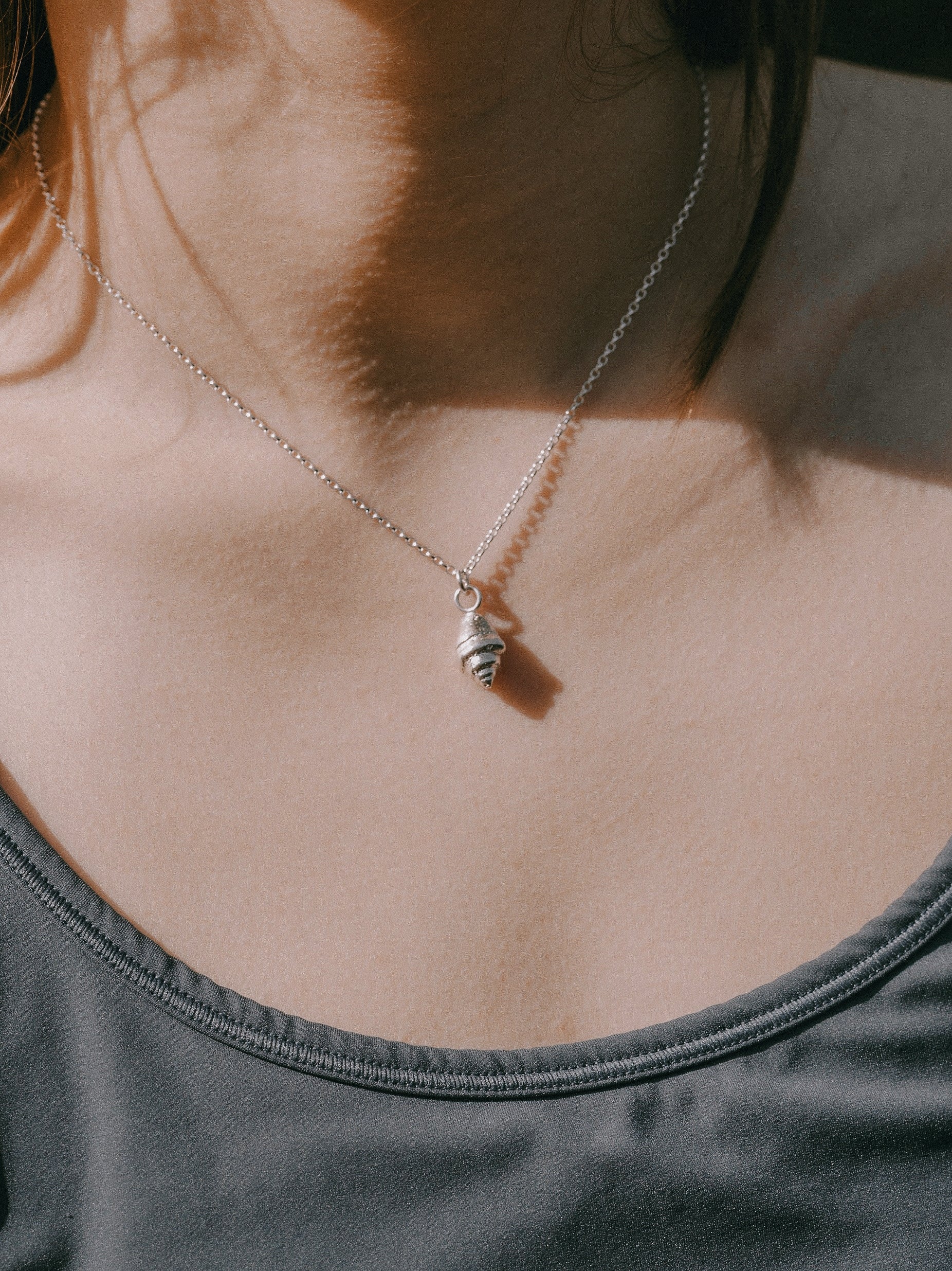 C -ET- C Large Seashell Necklace #2