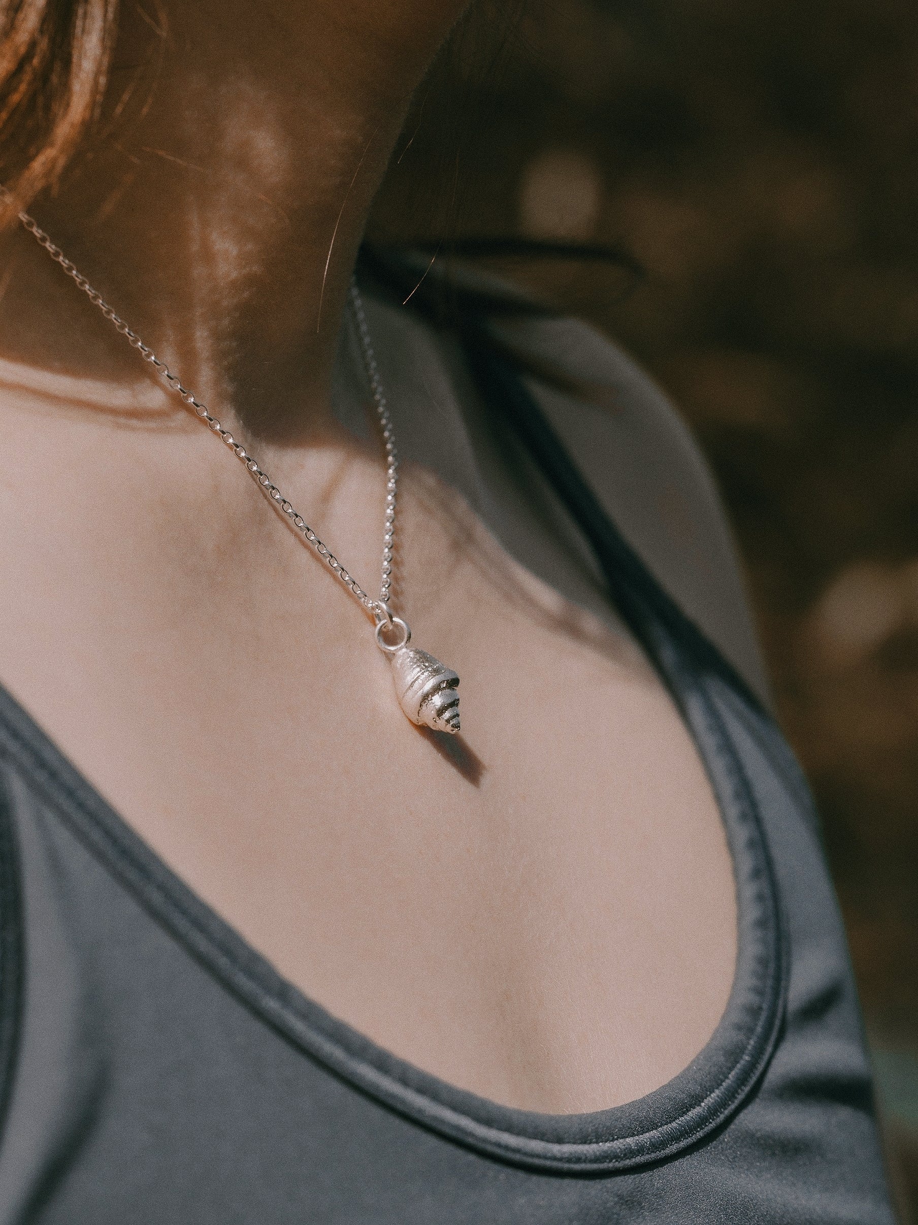 C -ET- C Large Seashell Necklace #2