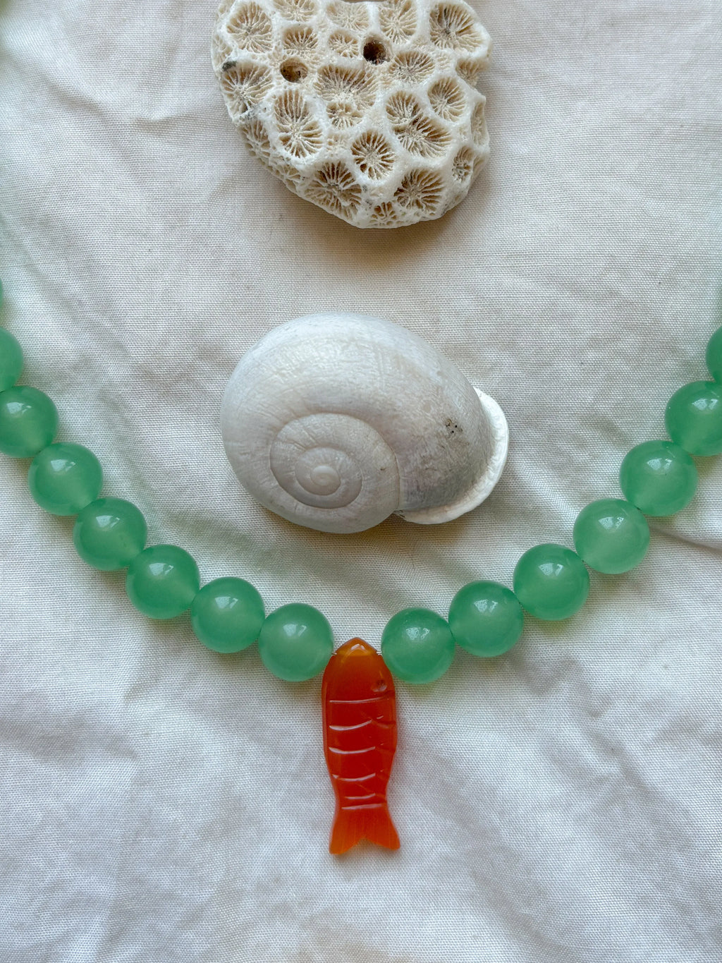 C -ET- C Lola in Aventurine & Carnelian