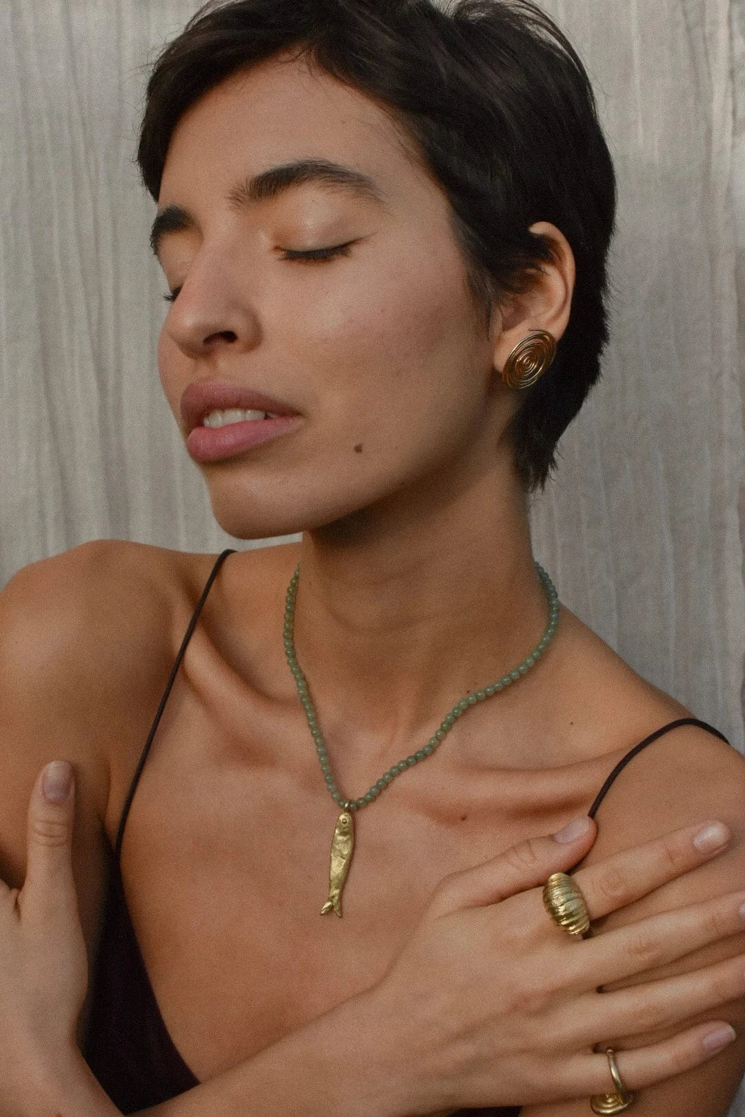 C -ET- C Mazu Pendant Necklace