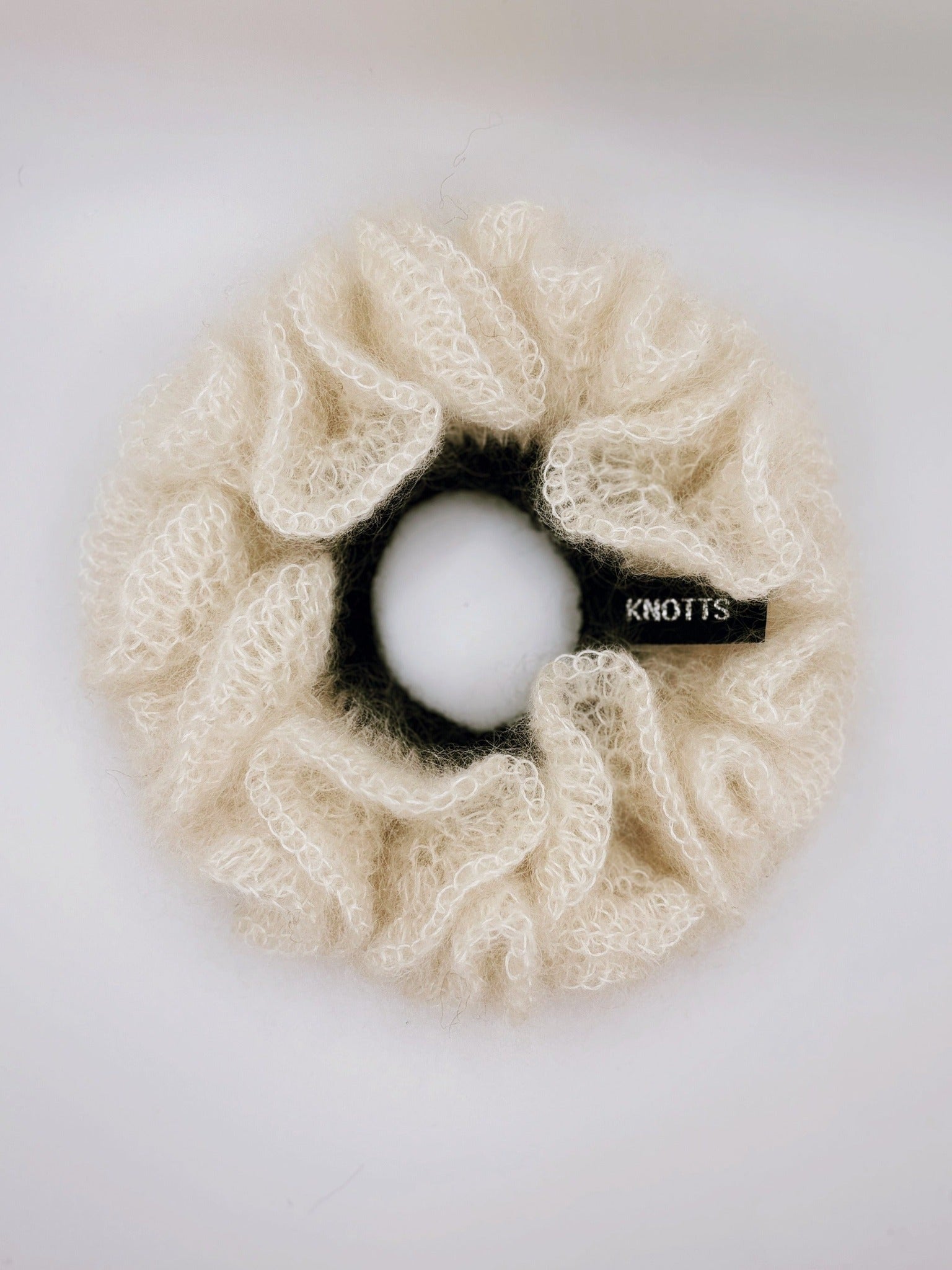 C -ET- C Mohair Cloud Lace Scrunchie