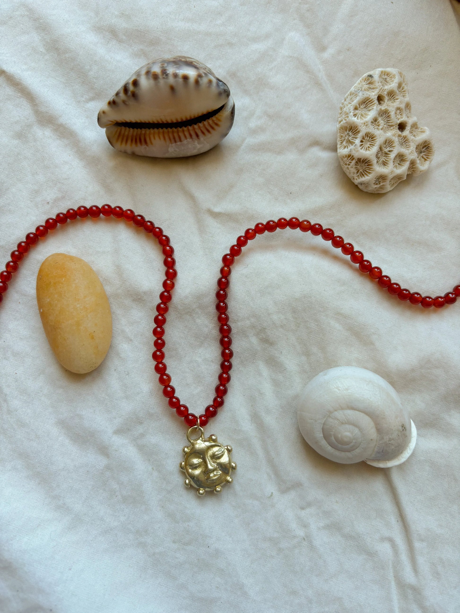 C -ET- C Ra Beaded Necklace