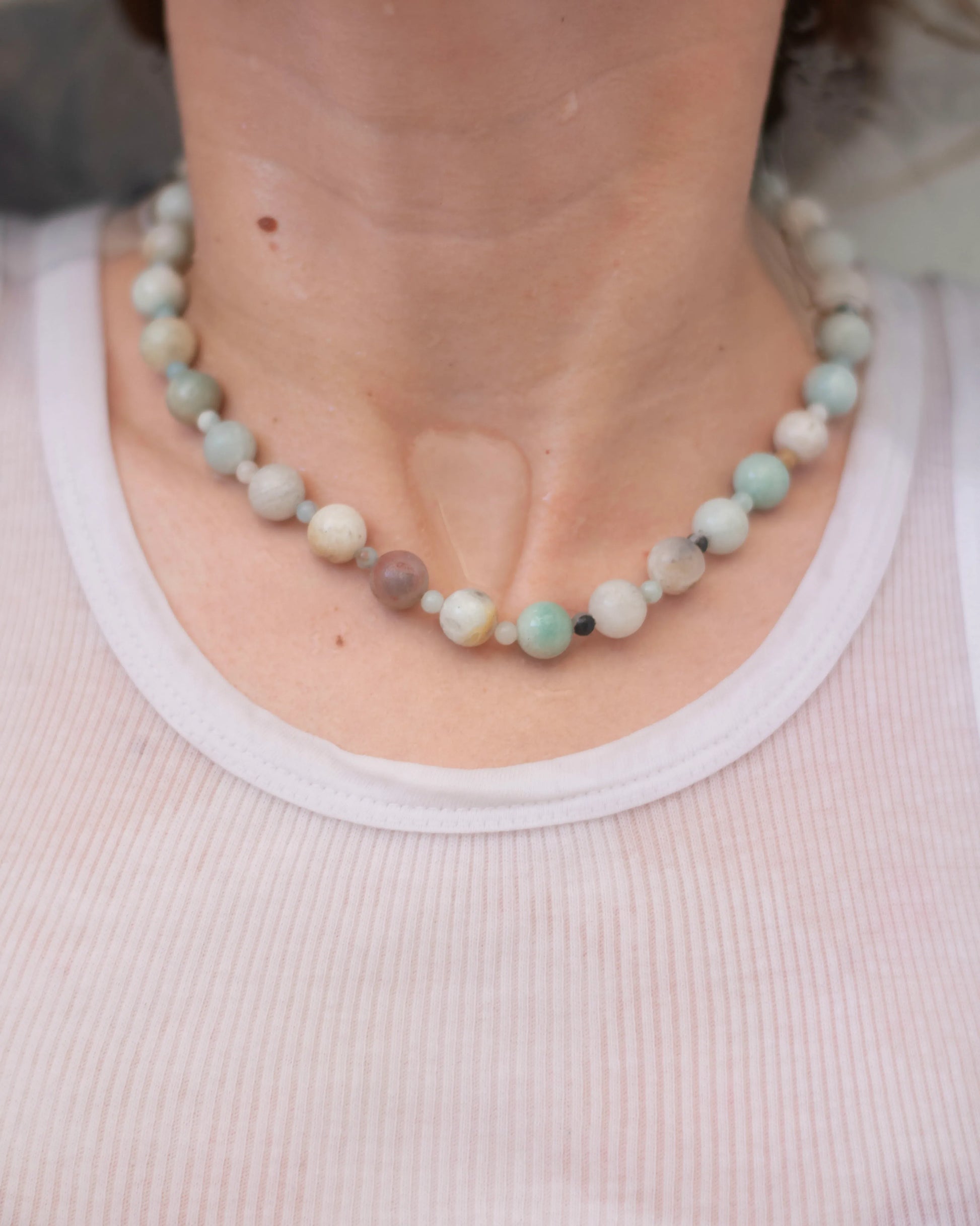 C -ET- C TERRA002 - Amazonite Necaklace