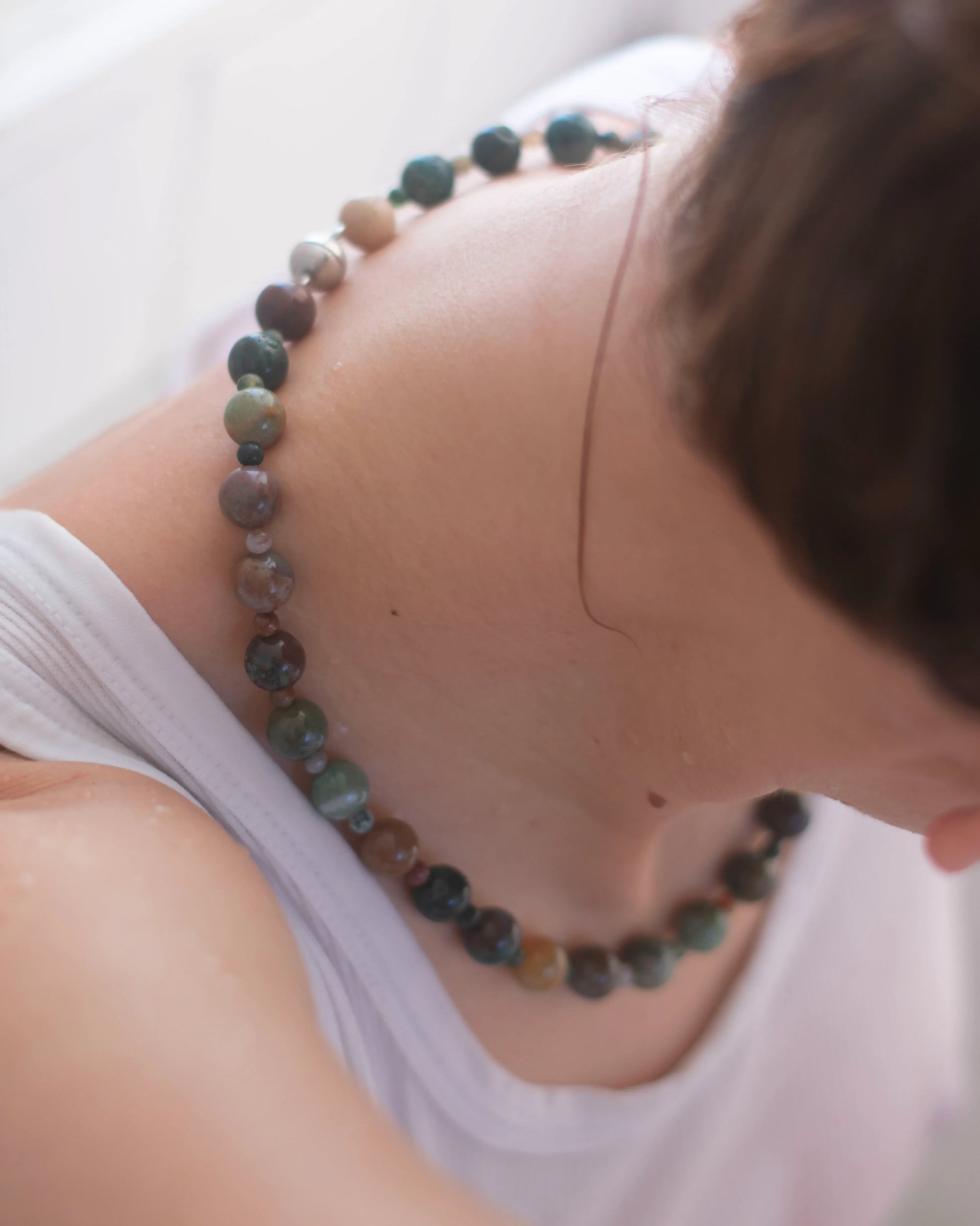 C -ET- C TERRA003 - Indian Agate Necklace
