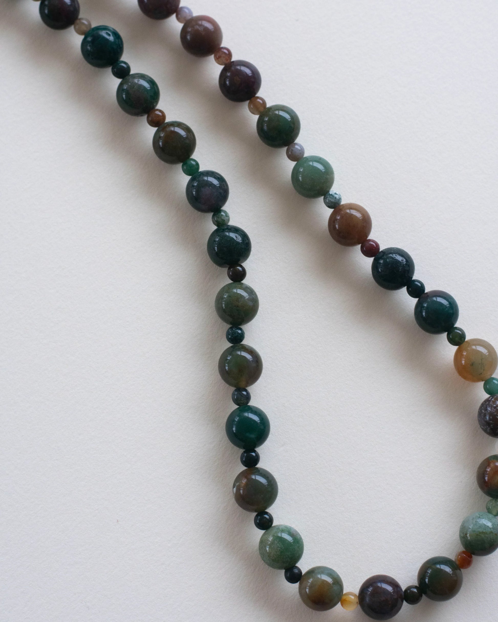 C -ET- C TERRA003 - Indian Agate Necklace