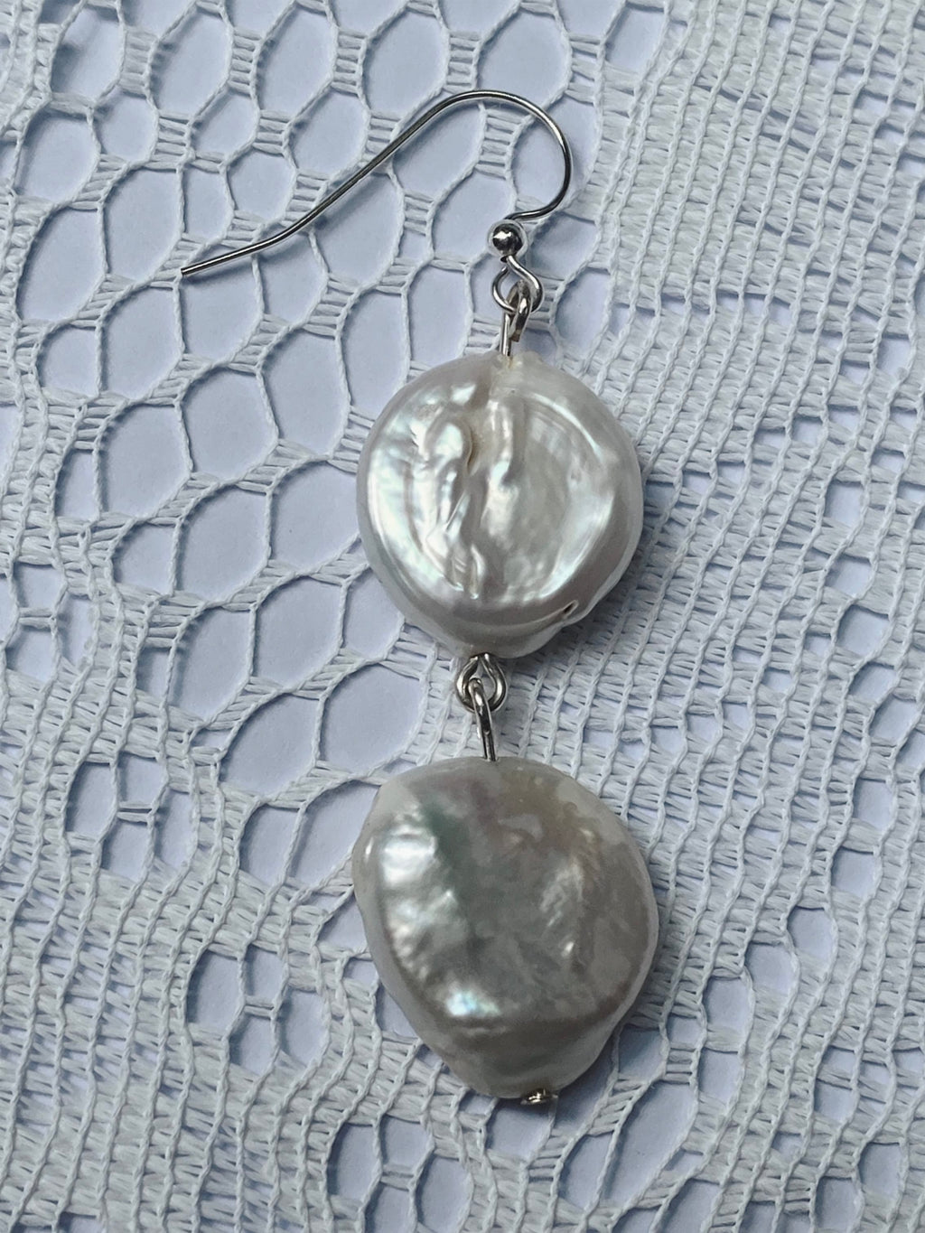 COUPER -ET- COUDRE earrings Omen #4 - Baroque Pearl Drop Earrings