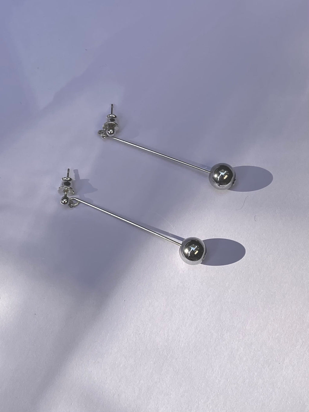 COUPER -ET- COUDRE earrings Omen #9 - Hematite Dangle Earrings