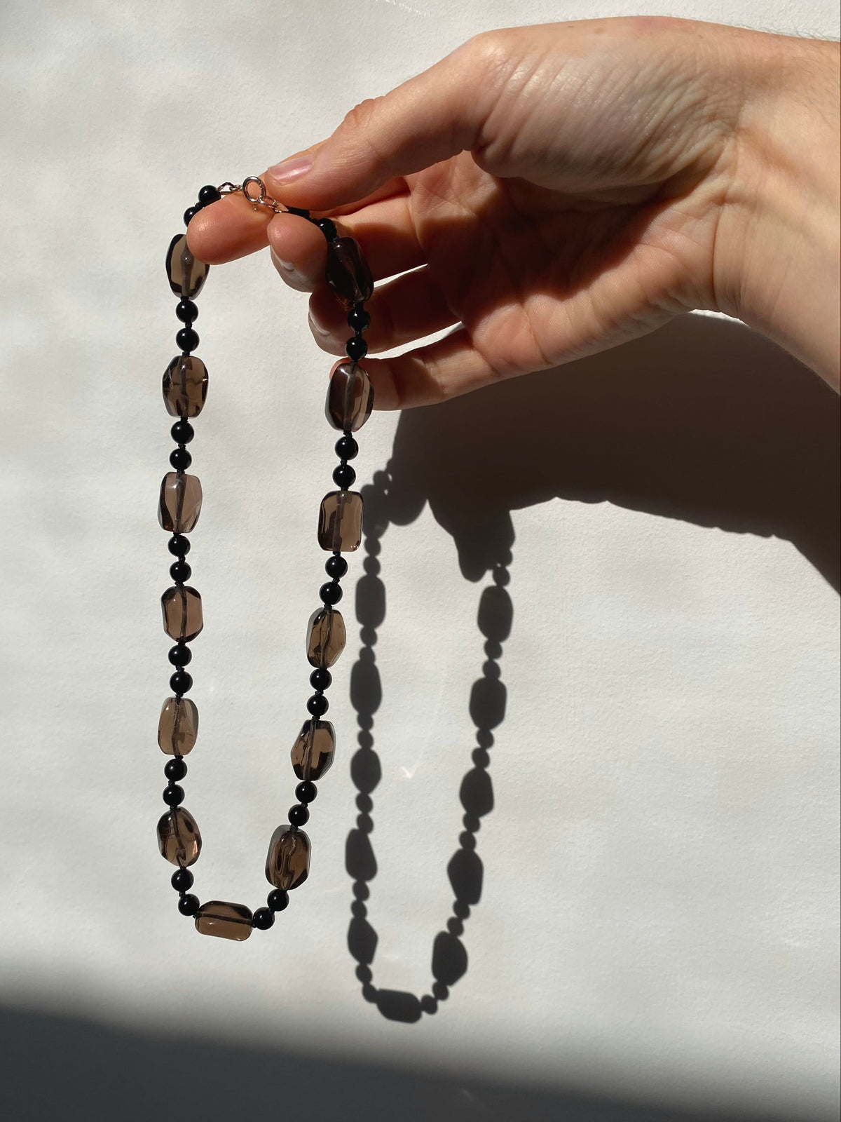 COUPER -ET- COUDRE Necklace Ellipses - Hand-knotted Neckace