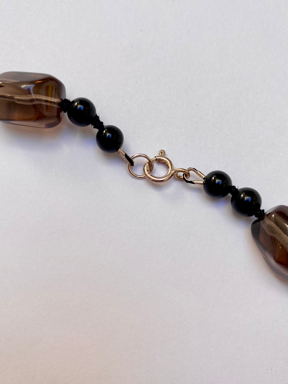 COUPER -ET- COUDRE Necklace Ellipses - Hand-knotted Neckace
