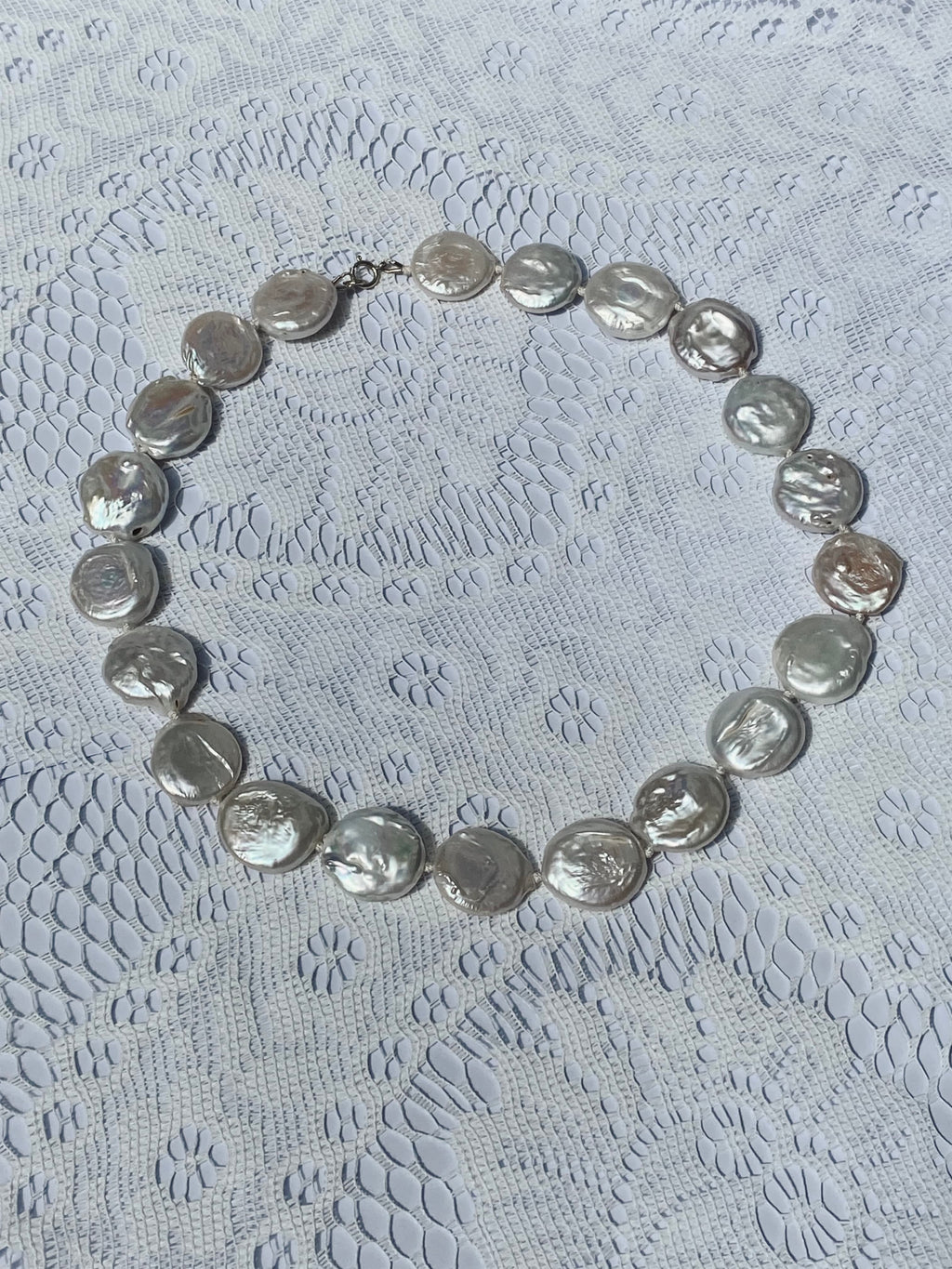 COUPER -ET- COUDRE Necklace Omen #3 - Baroque Freshwater Pearl Choker