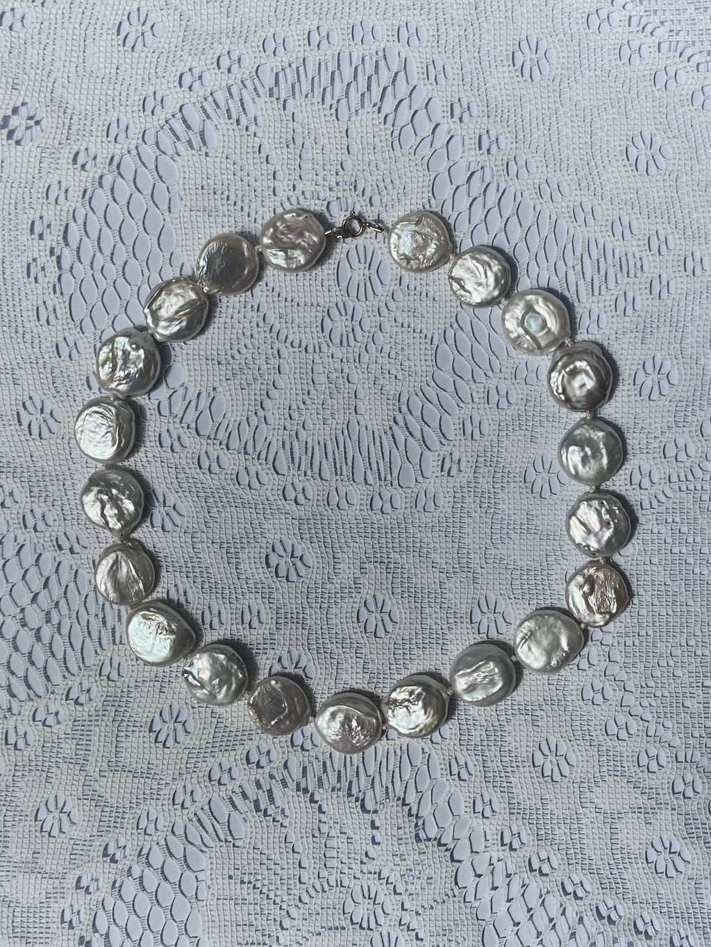 COUPER -ET- COUDRE Necklace Omen #3 - Baroque Freshwater Pearl Choker