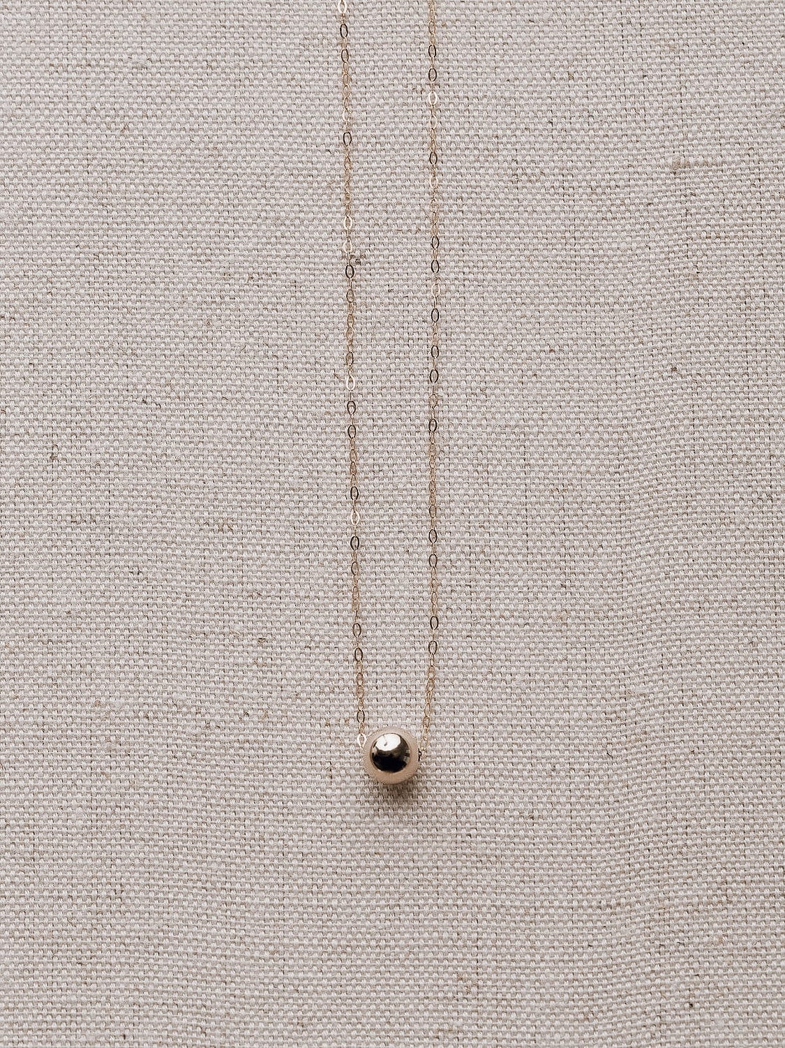 Emily Georgina Jones Jewellery Bauble Necklace in 9ct Gold