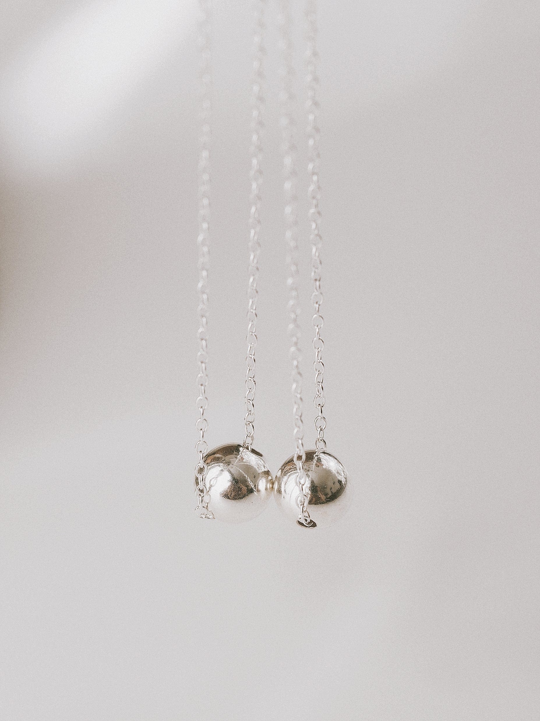 Emily Georgina Jones Jewellery Bauble Necklace in Sterling Silver