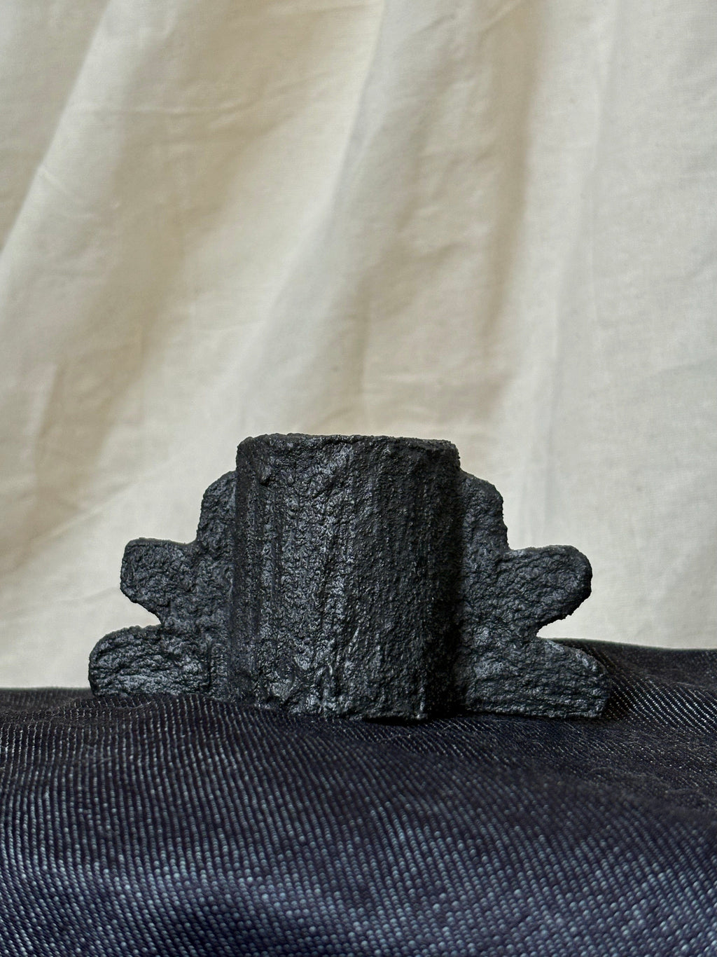 july studio vase Axo Charcoal Candlestick