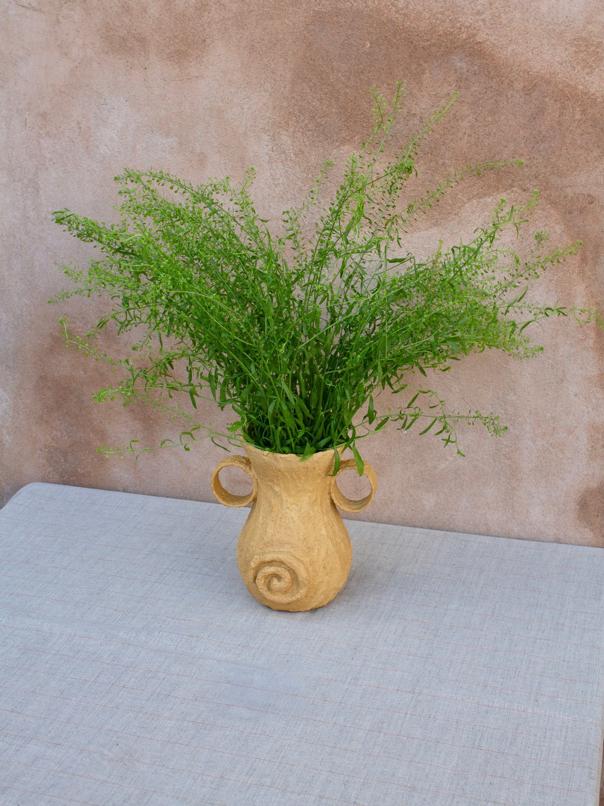 july studio vase Cotswold Honey Swirl Vase