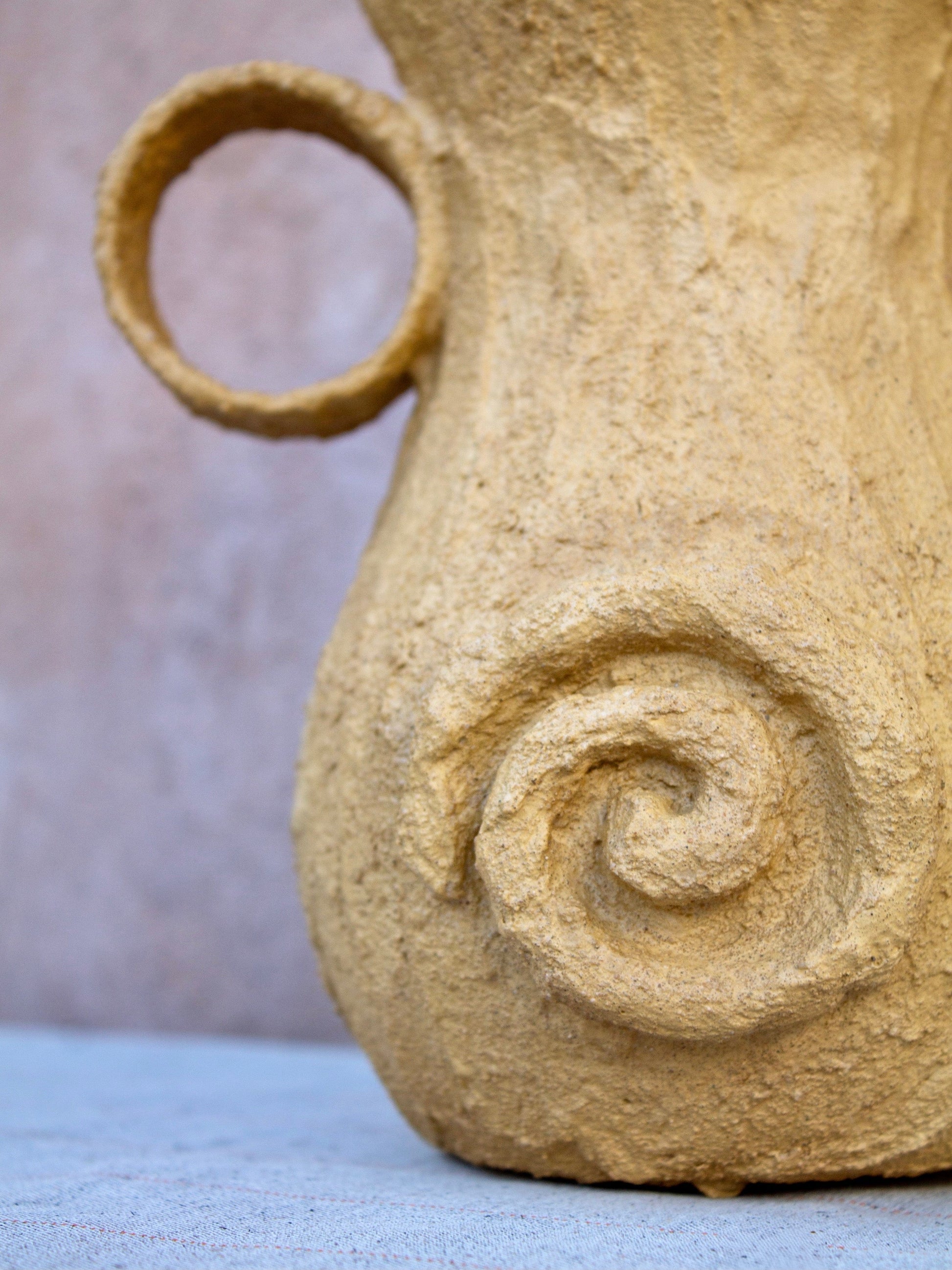 july studio vase Cotswold Honey Swirl Vase