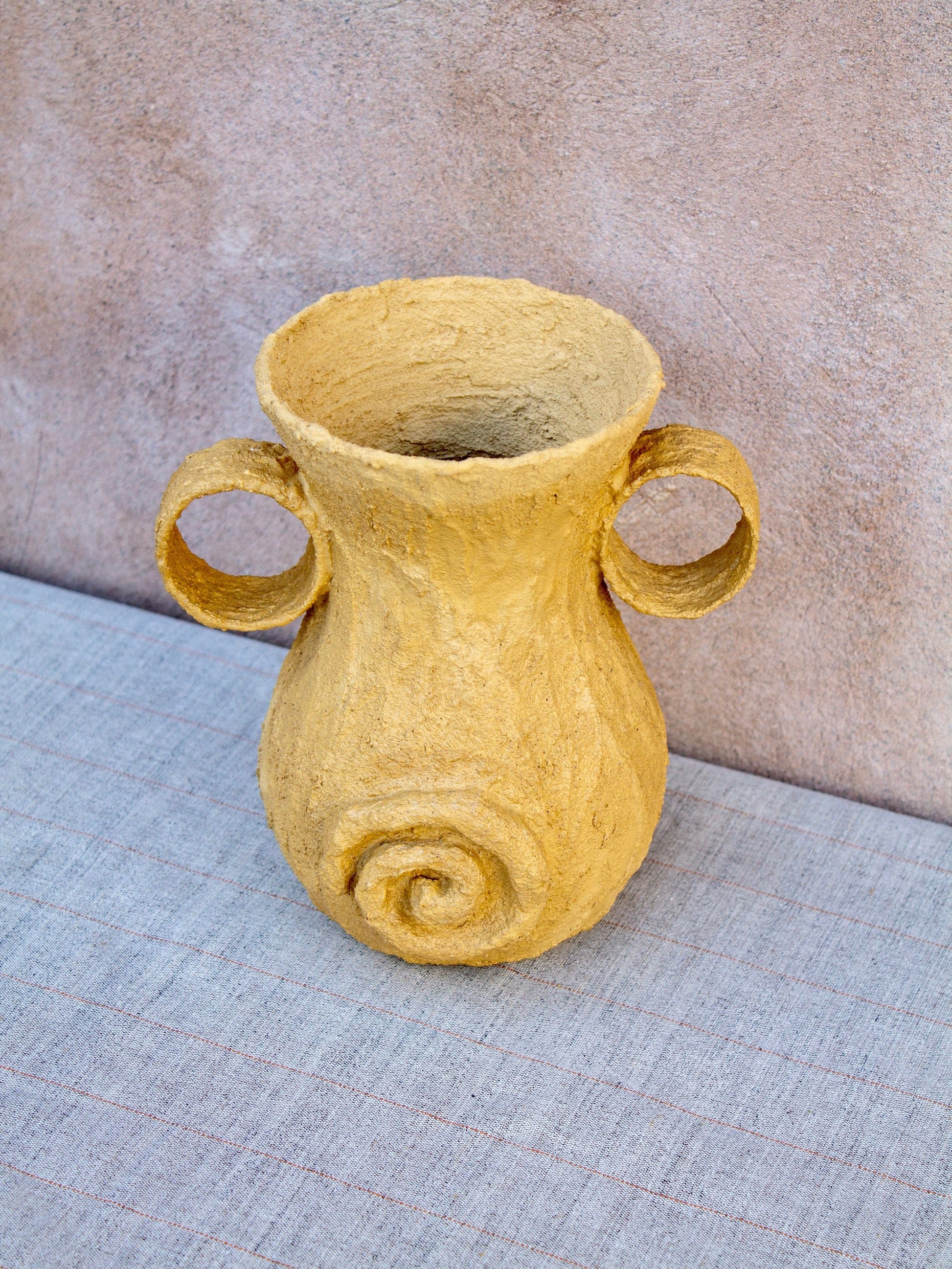 july studio vase Cotswold Honey Swirl Vase