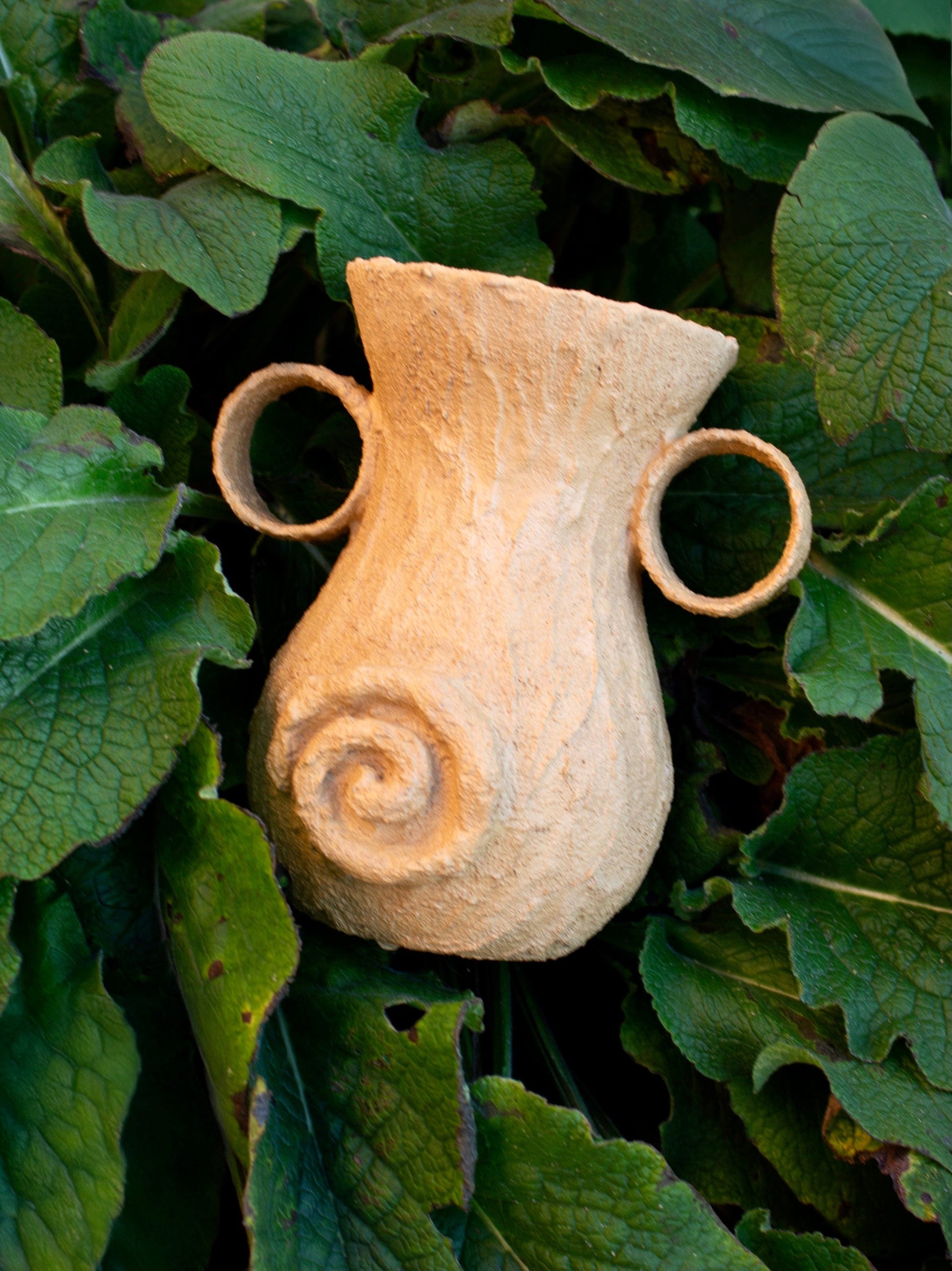 july studio vase Cotswold Honey Swirl Vase