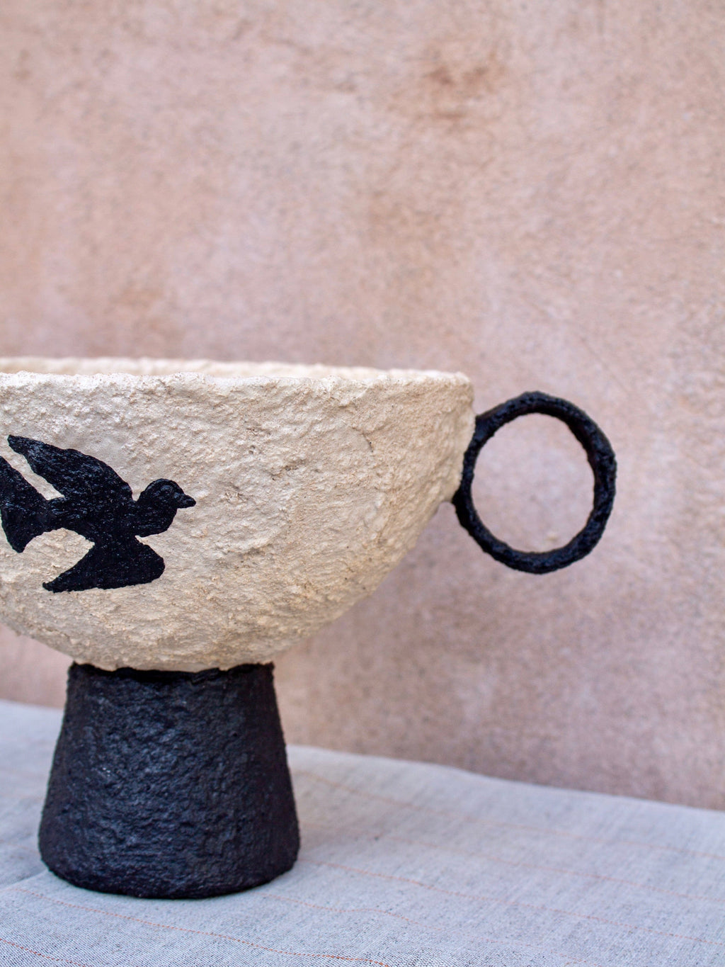 july studio vase Dove Plinth Bowl