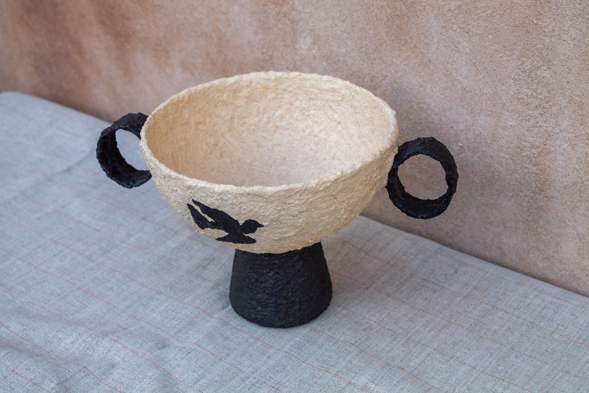 july studio vase Dove Plinth Bowl