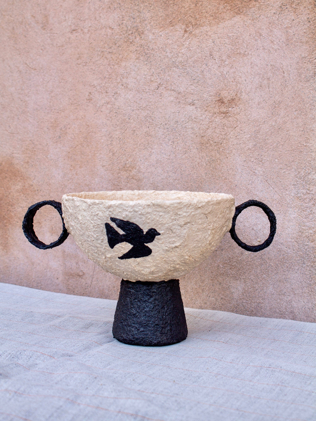 july studio vase Dove Plinth Bowl