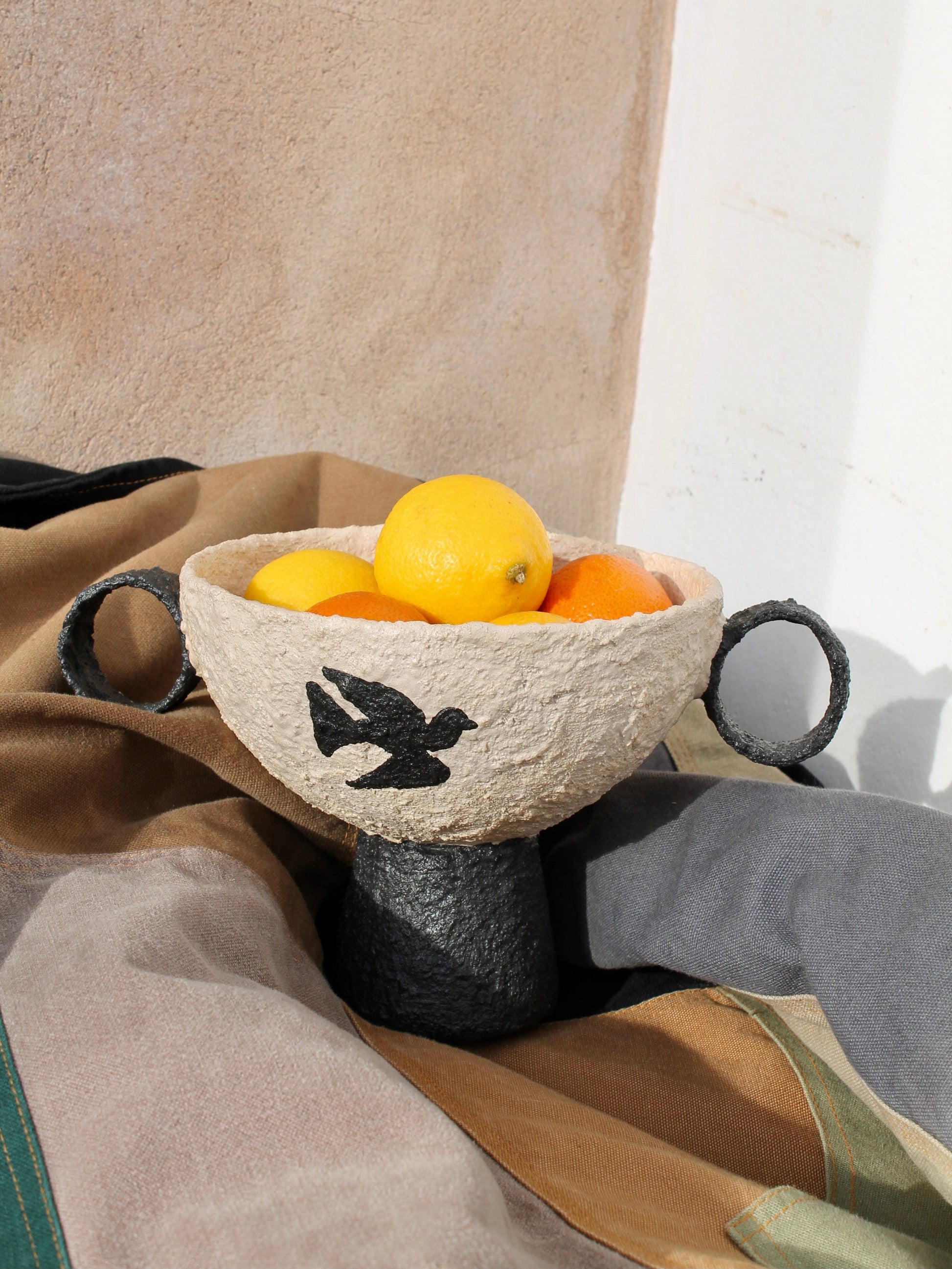 july studio vase Dove Plinth Bowl