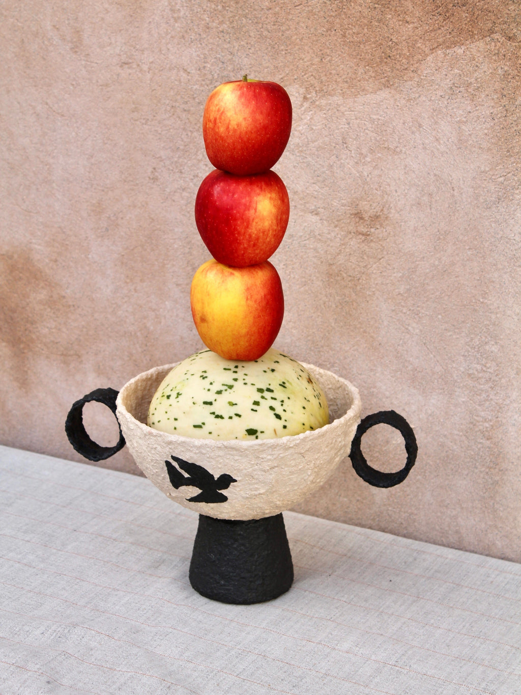 july studio vase Dove Plinth Bowl