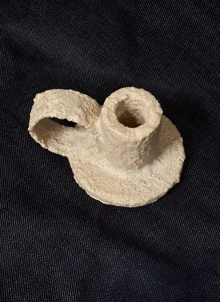 july studio vase Stone Circle Candlestick No. 1