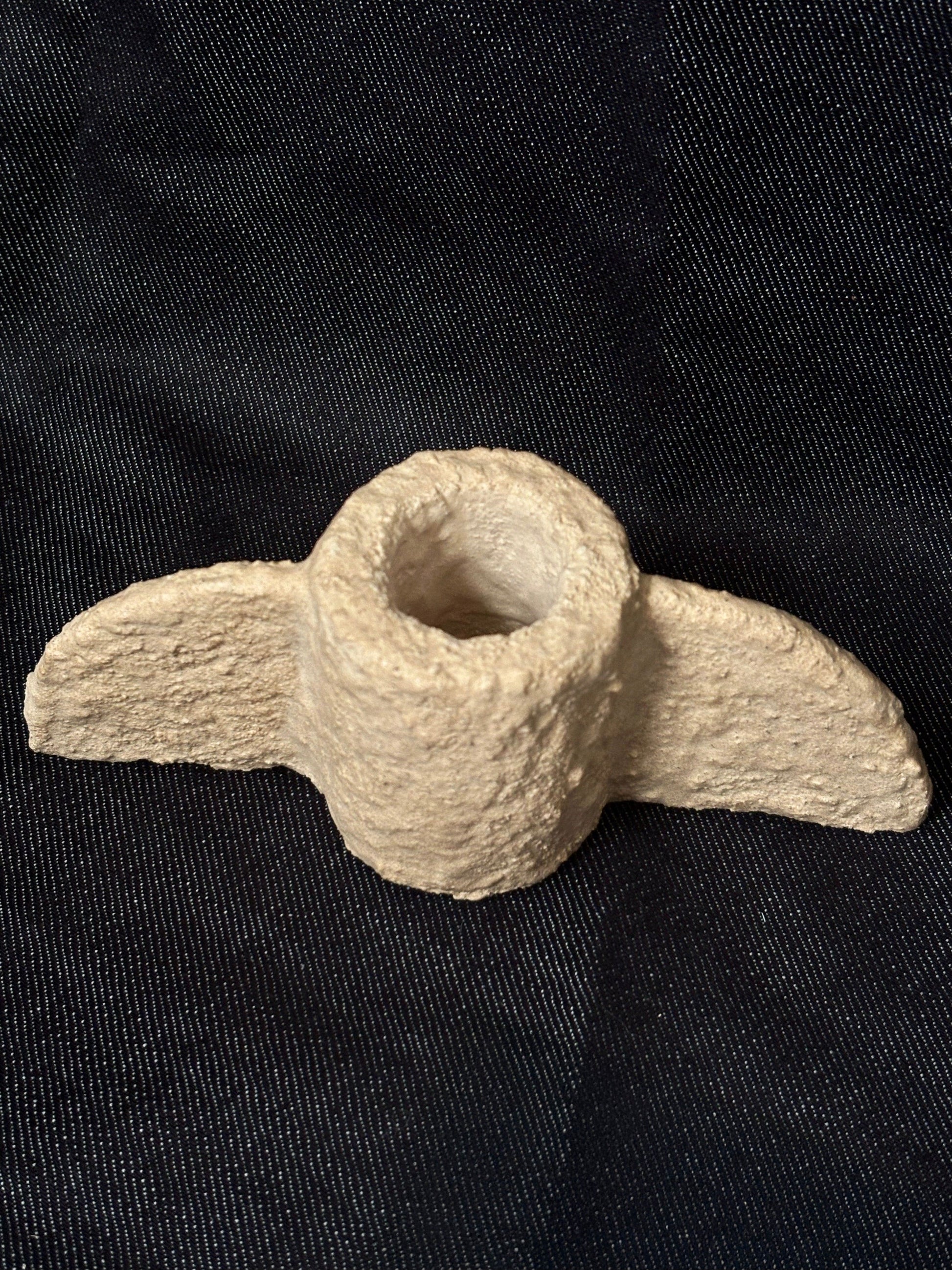 july studio vase Stone Circle Candlestick No. 2