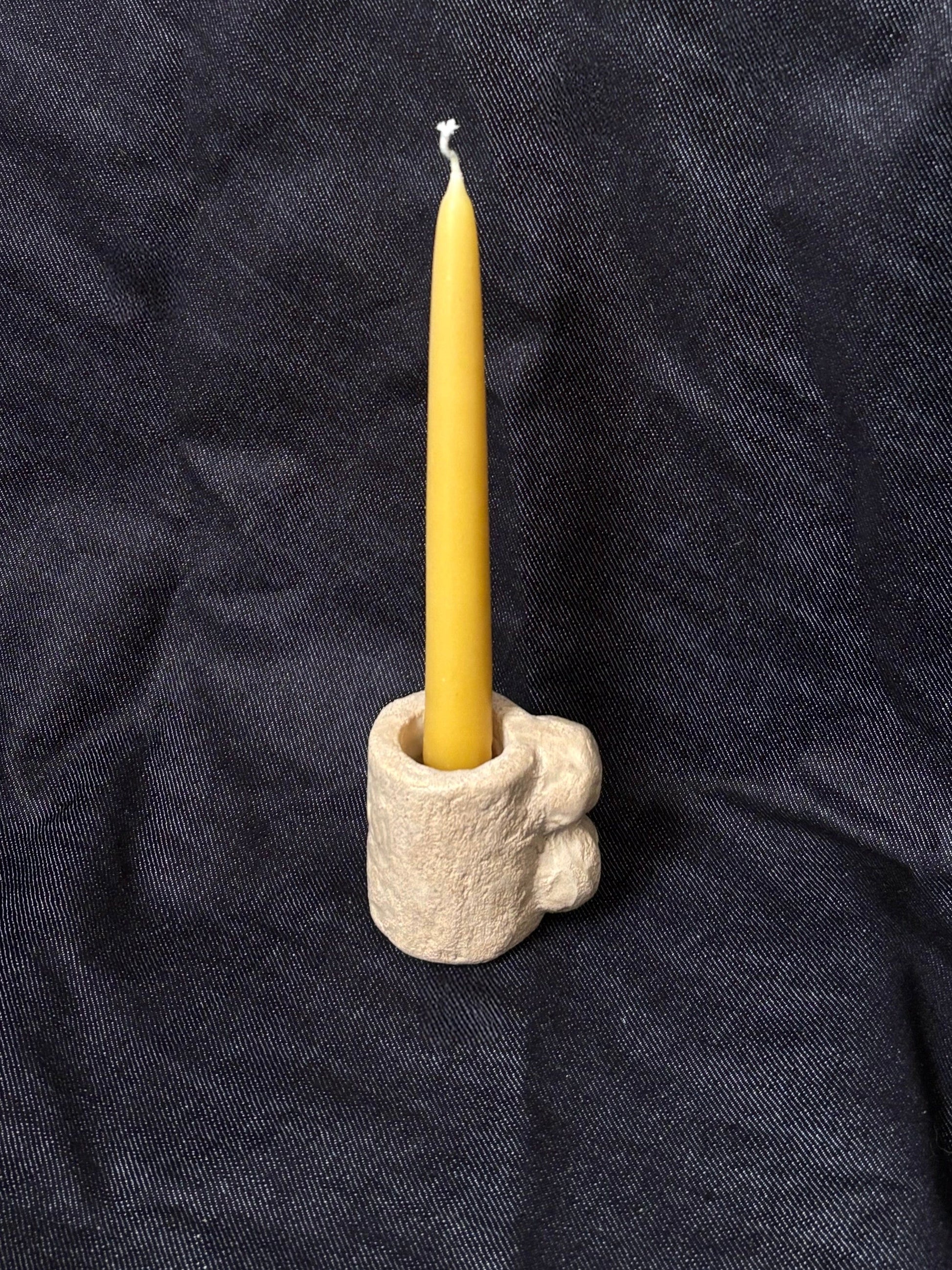 july studio vase Stone Circle Candlestick No. 3