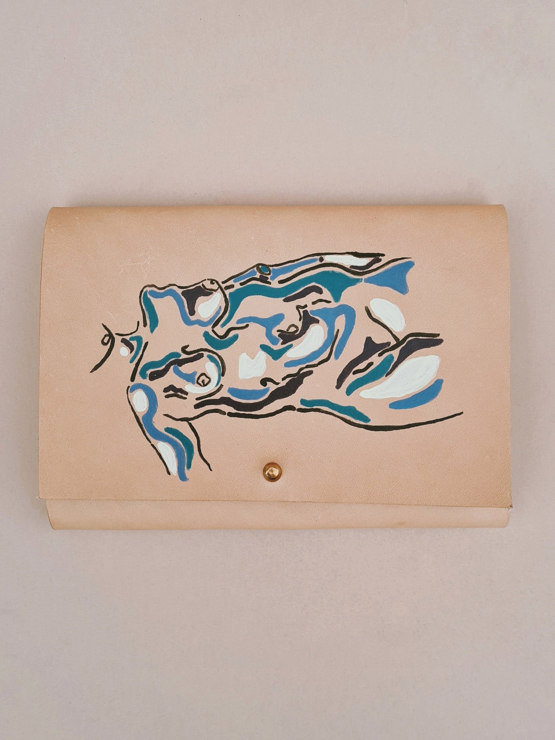 COUPER -ET- COUDRE WALLET Midnight Jenny by Kate Meyler ~ 3 colours available