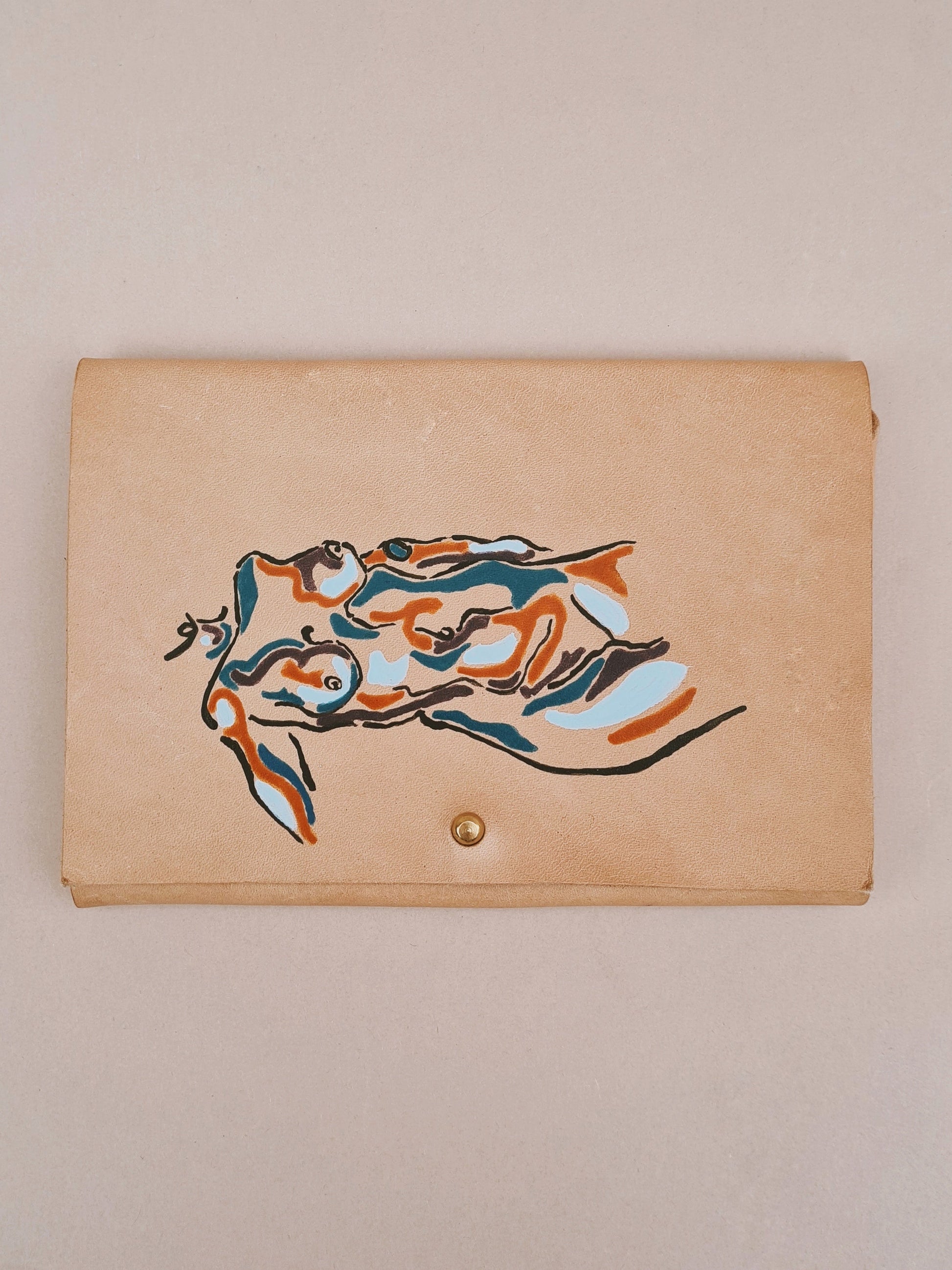 COUPER -ET- COUDRE WALLET Sunset Jenny by Kate Meyler ~ 3 colours available